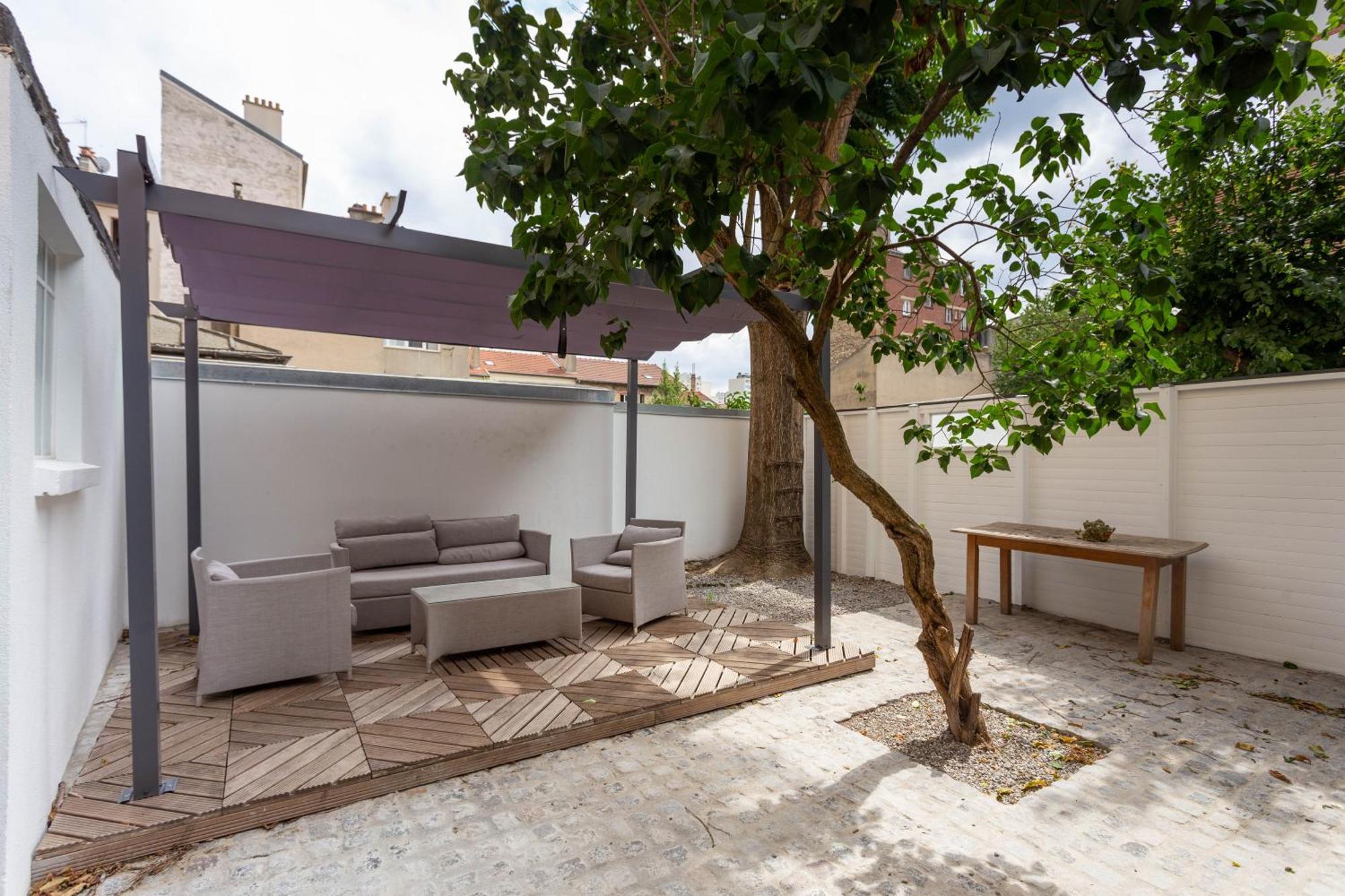 Lovely Little House With Private Garden In Paris Ivry-sur-Seine Eksteriør billede